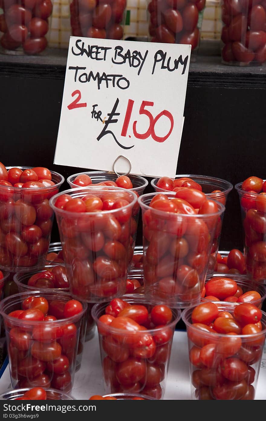 Pots Of Tomatoes