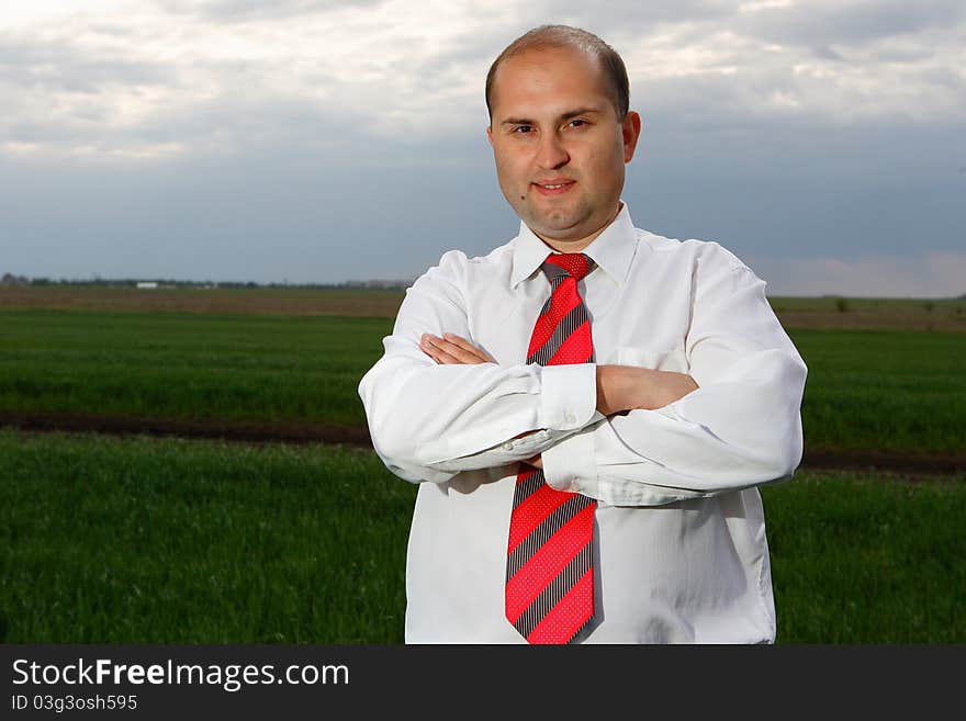 Businessmen And Nature