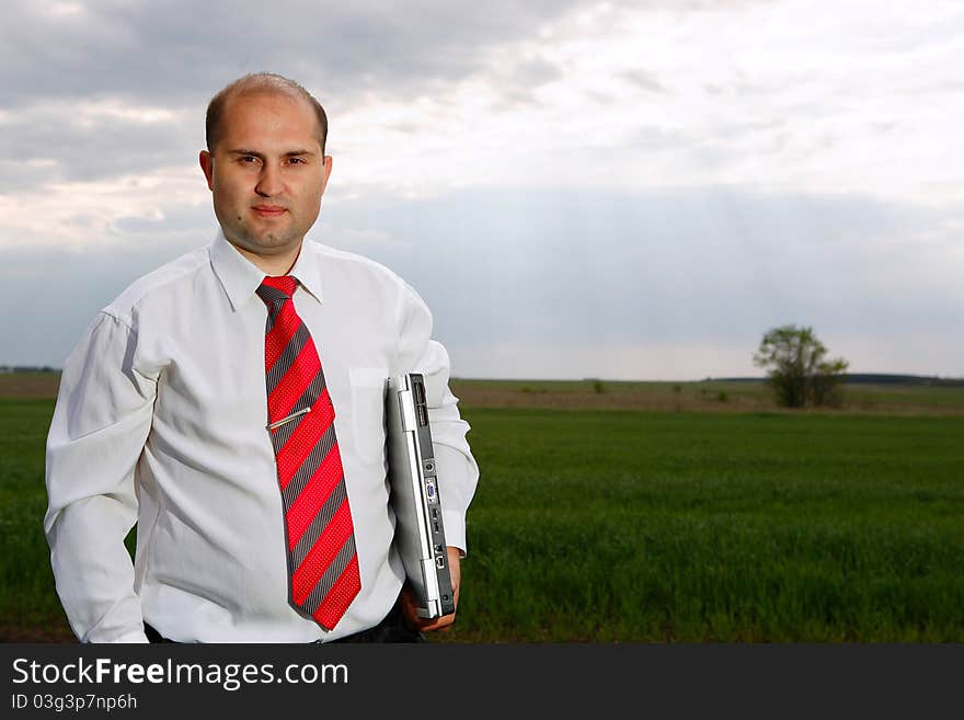 Businessmen And Nature