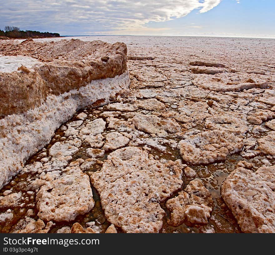 Bltic Sea in winter