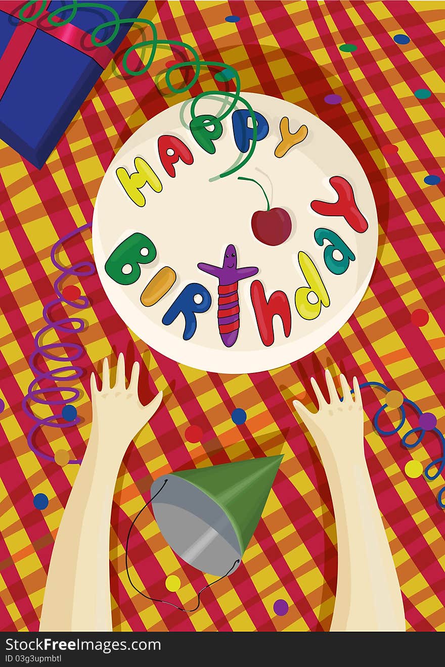 Poster happy birthday