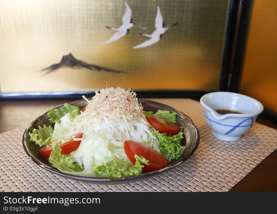 Japanese Food, Salad