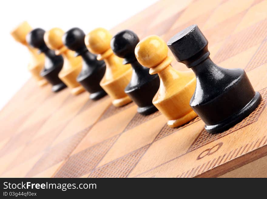 Strategy success on chess game