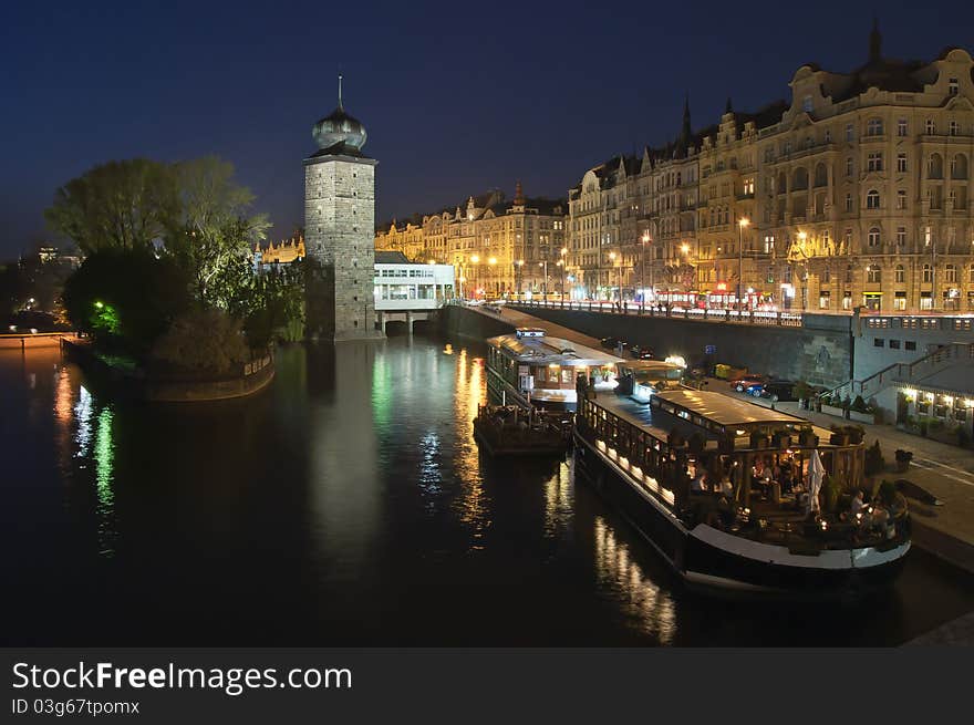 Night Prague.