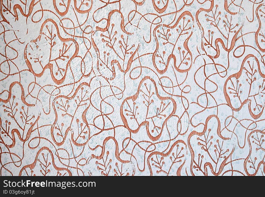 Abstract old antique wallpaper design