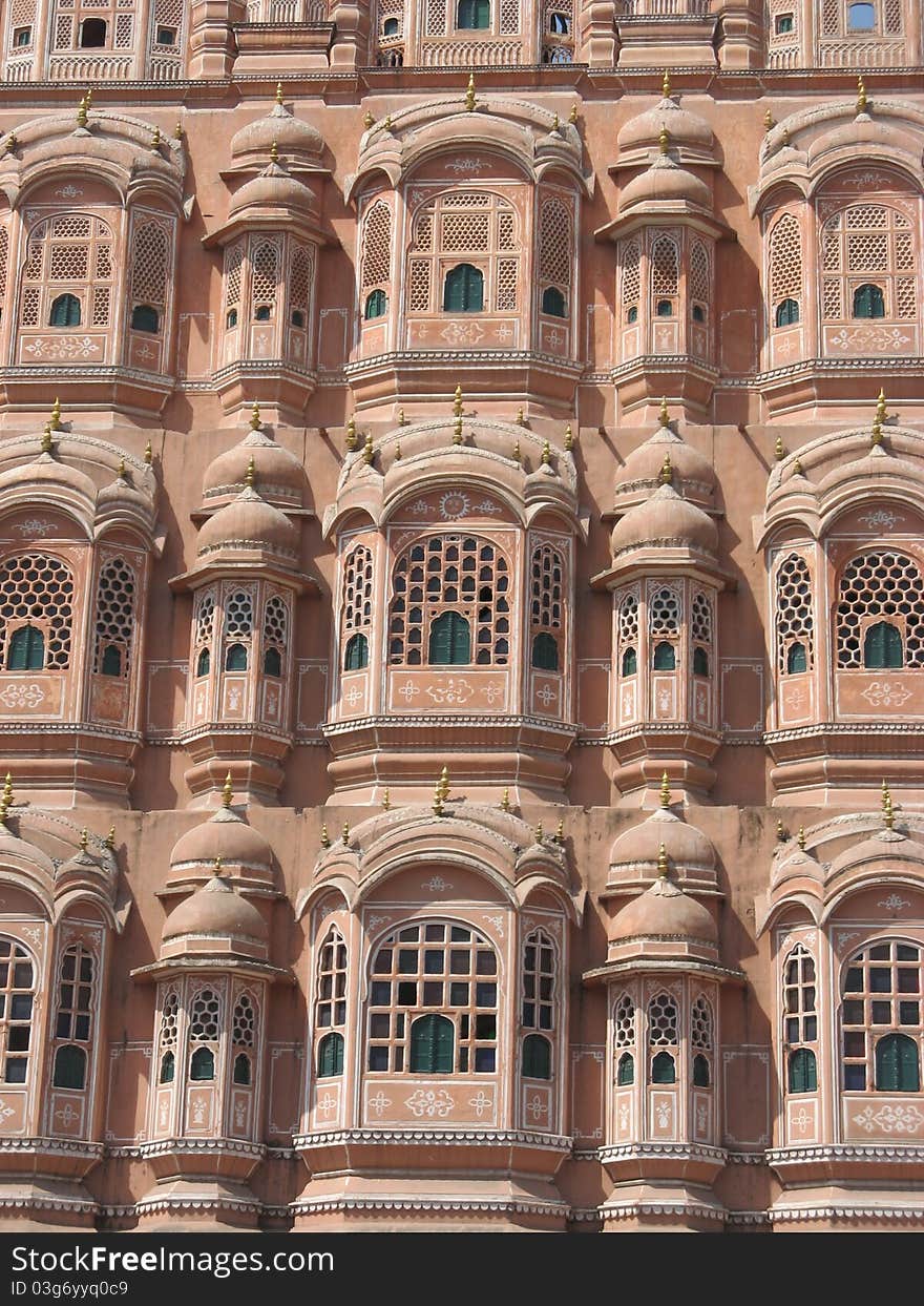 Palace of Winds Hawa Mahal in Jaipur, Rajasthan, India