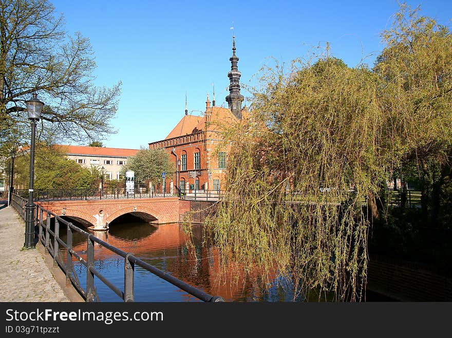 Renaissance building of the former Town Hall in Gdansk, Poland.