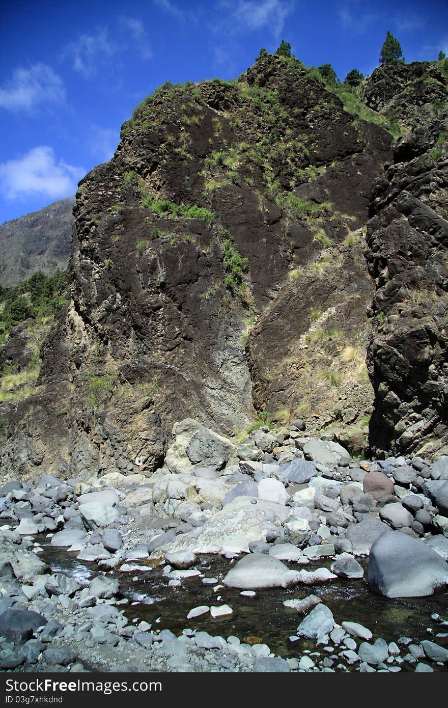 Splendid views on Canary islands La Palma. Splendid views on Canary islands La Palma