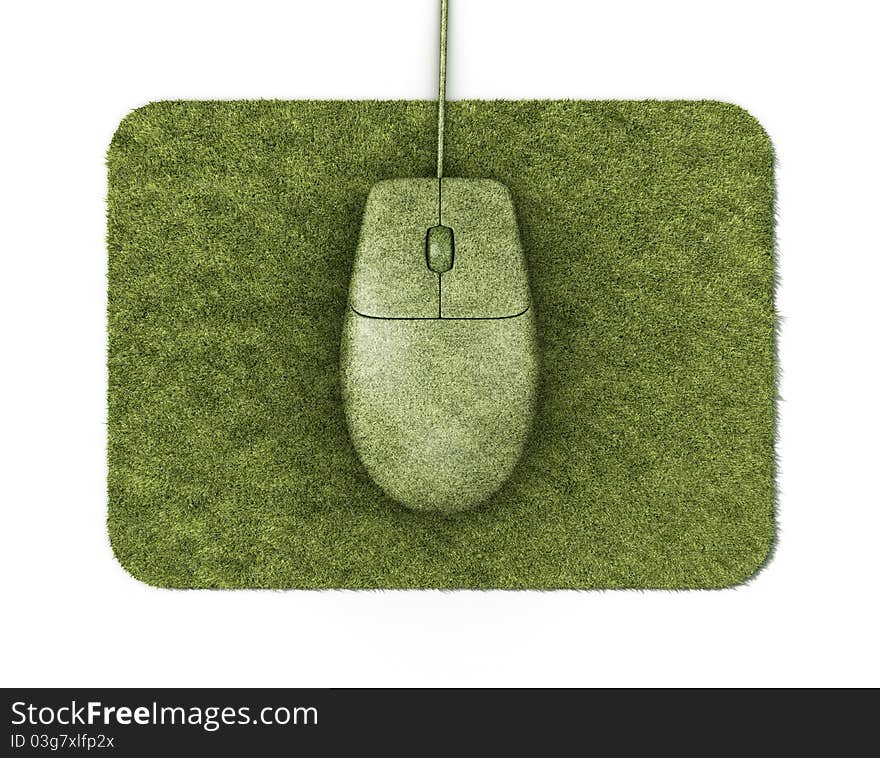 Grass pad