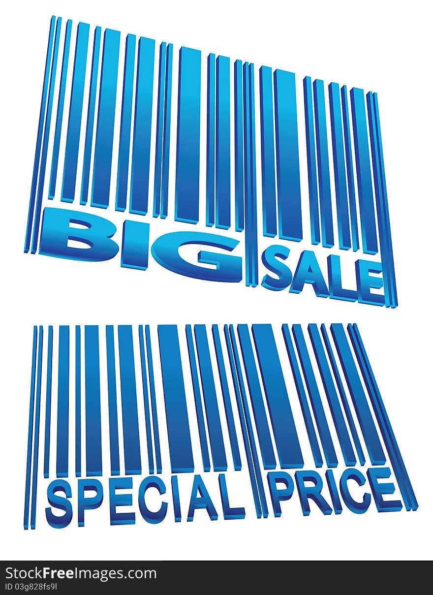 Sale Price Barcode Set