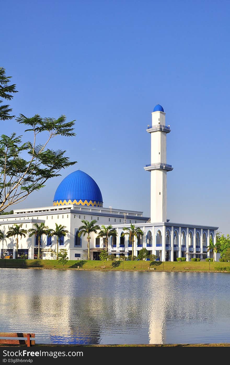 A Mosque In Malaysia