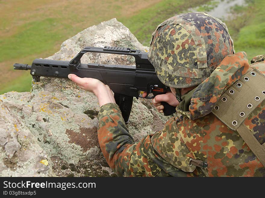 Soldier Targeting From Covered Position