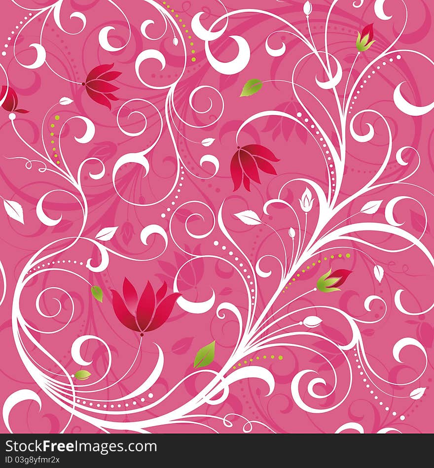 Pink Floral Pattern