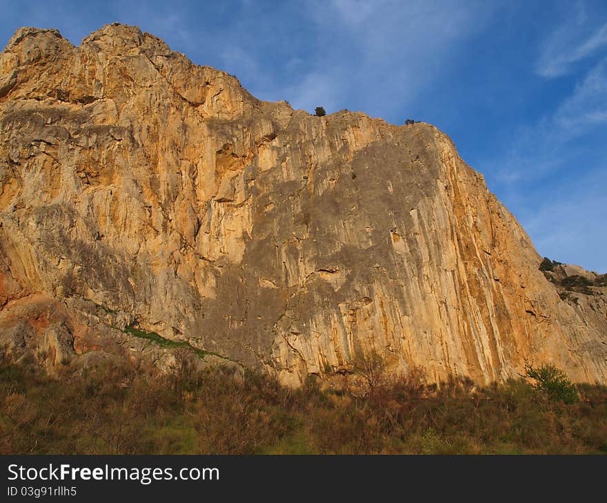 Rocky landscape