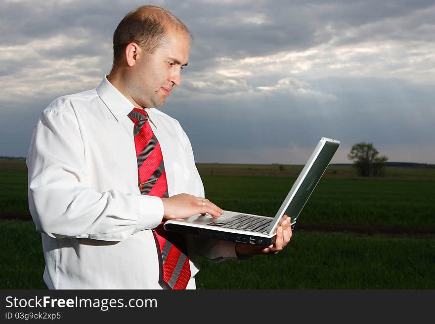 Businessmen And Nature