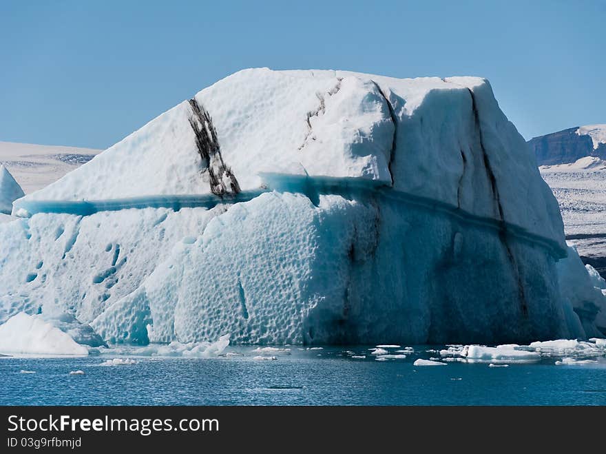 Jokulsarlon lake in Iceland