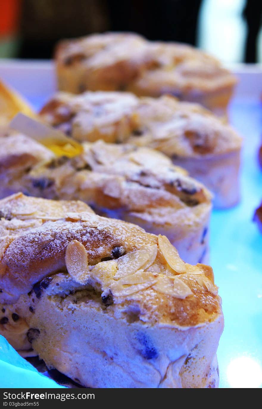 Butter cake in 14th Shanghai international baking fair