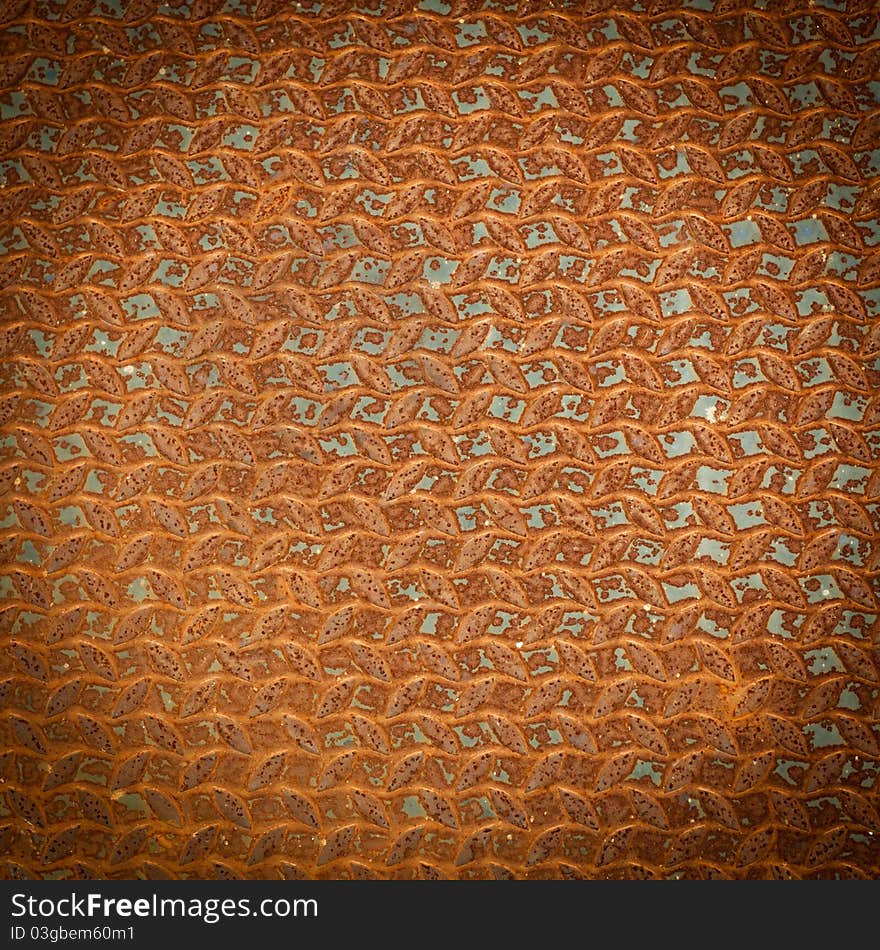 Pattern Of Grunge Metal Floor Background