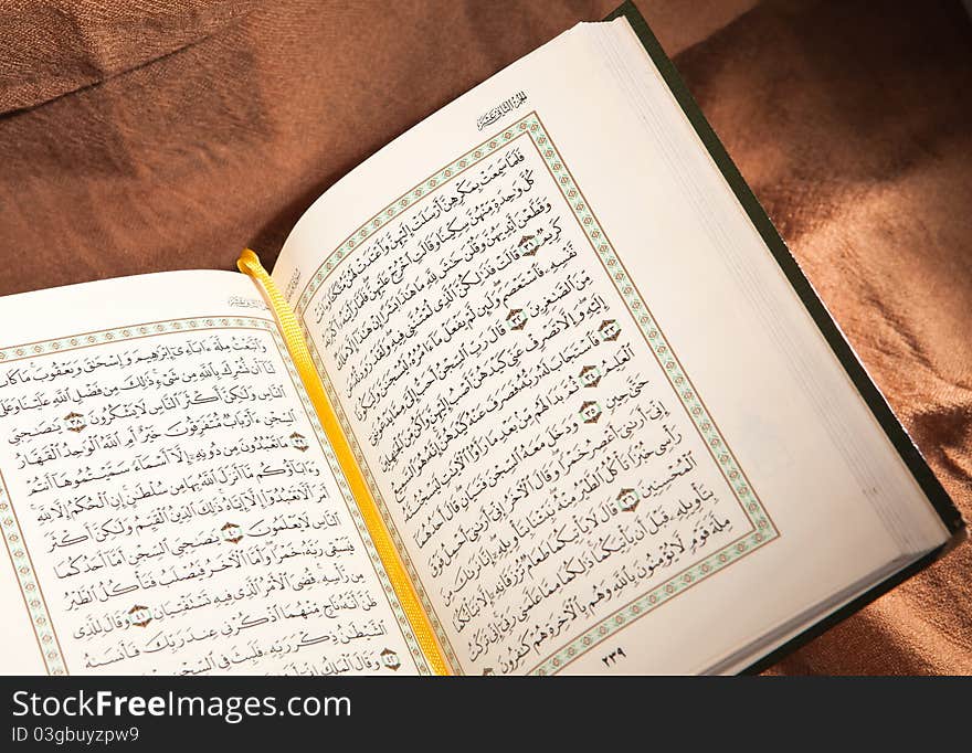 Koran, holy book - religion concept
