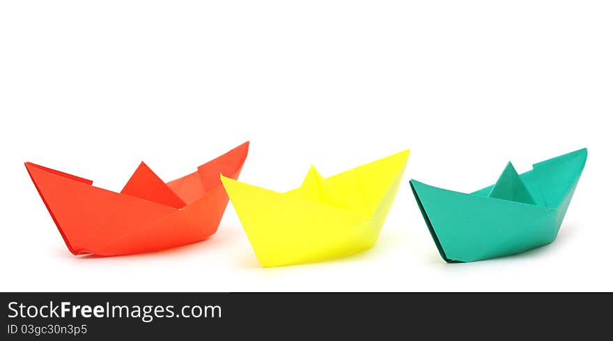 Paper boats