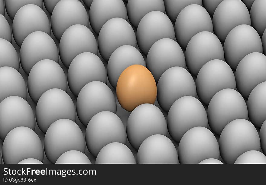 Leader of eggs