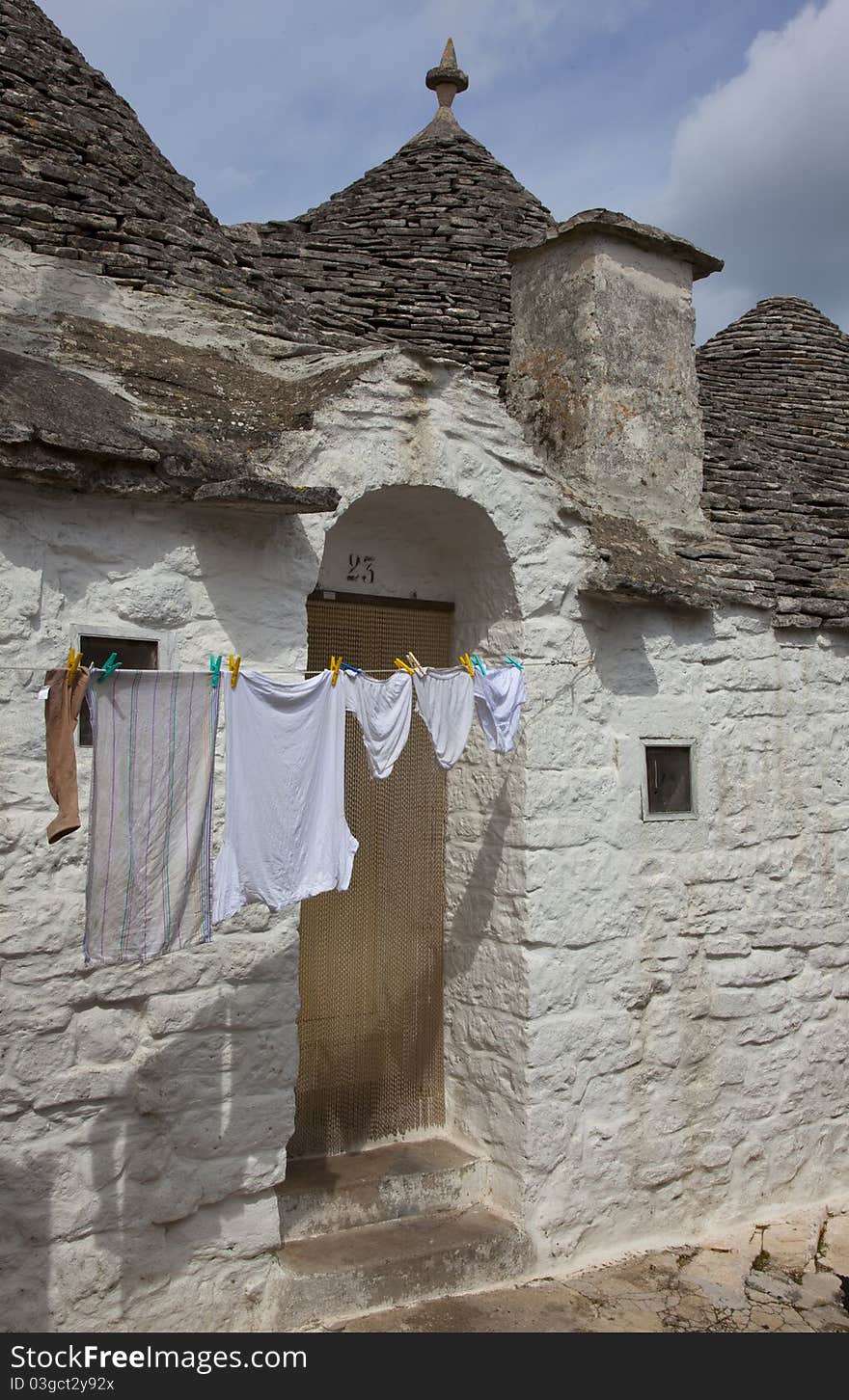 Little houses in the south of italy. Little houses in the south of italy