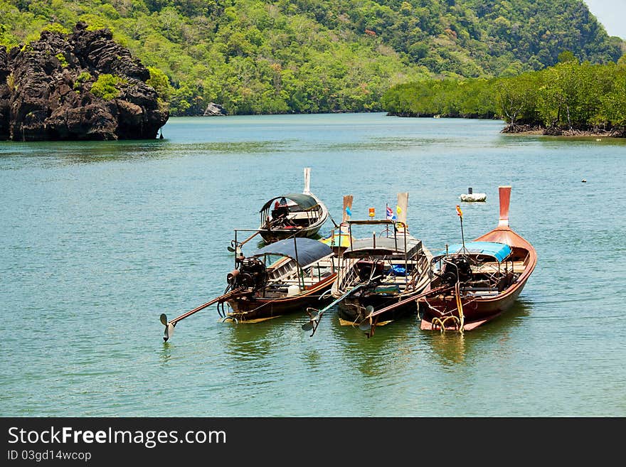 Boats On The Sea