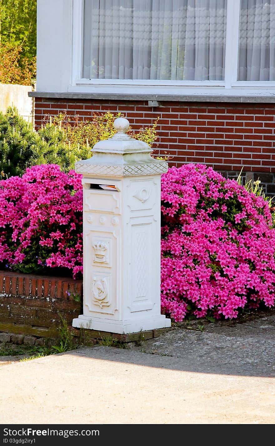 Mailbox In Front Of The House