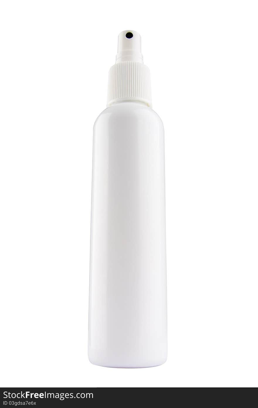 White Cosmetic Bottle