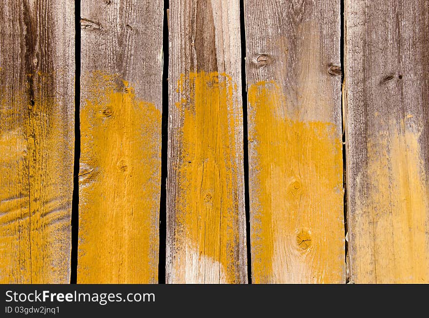 Wooden Board Wall Background