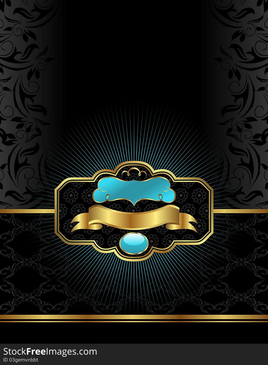 Golden luxury background