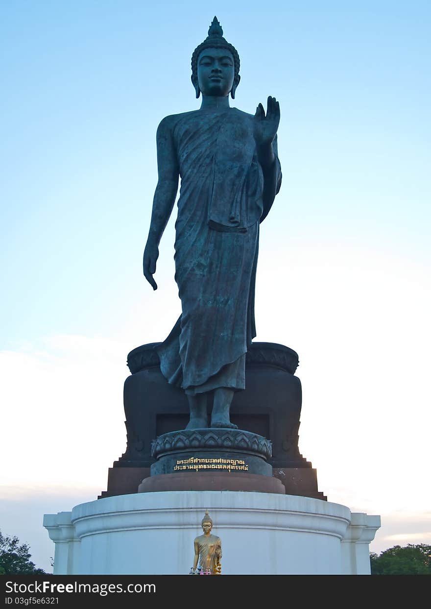 Buddha Statue At Phutthamonthon , Thailand