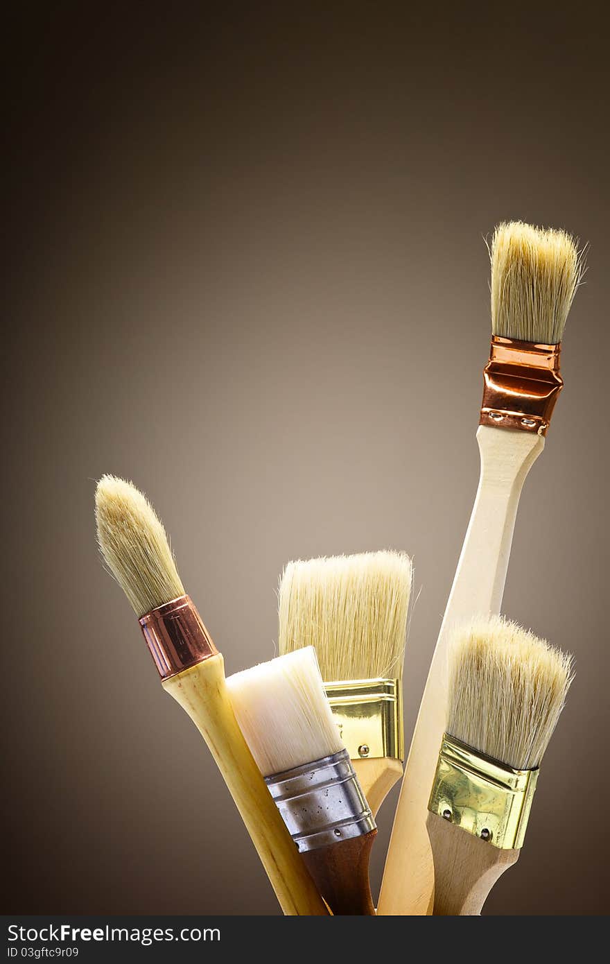 Paintbrush In Studio