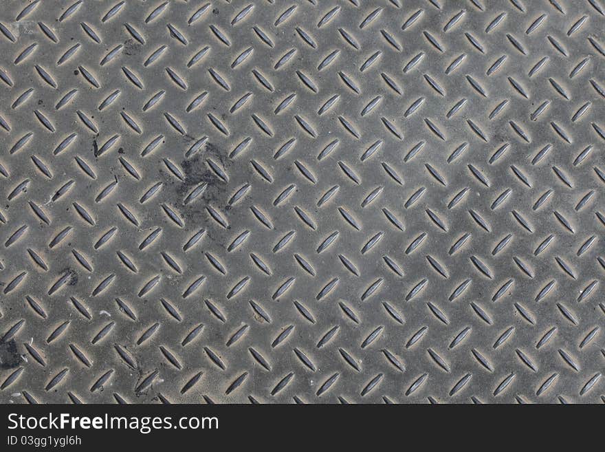 Grey steel surface's texture. Ideal to be a background.