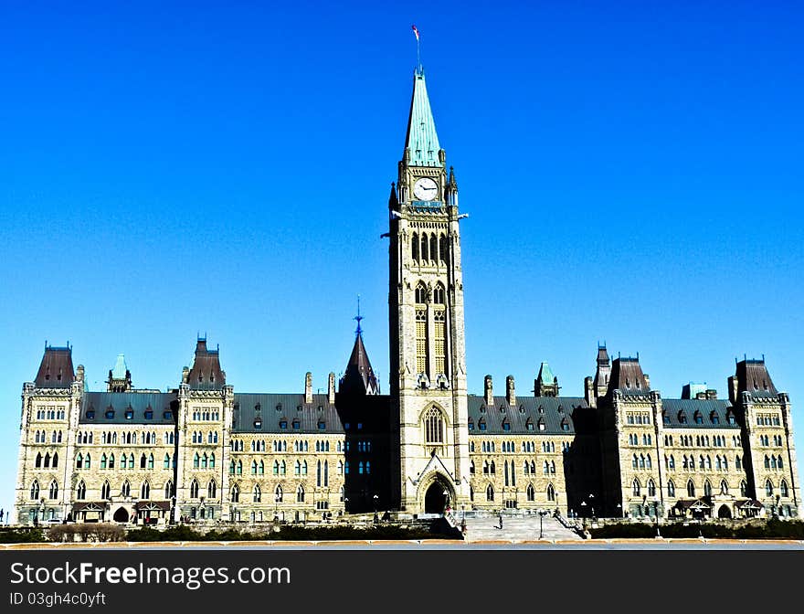 The government building of Canada