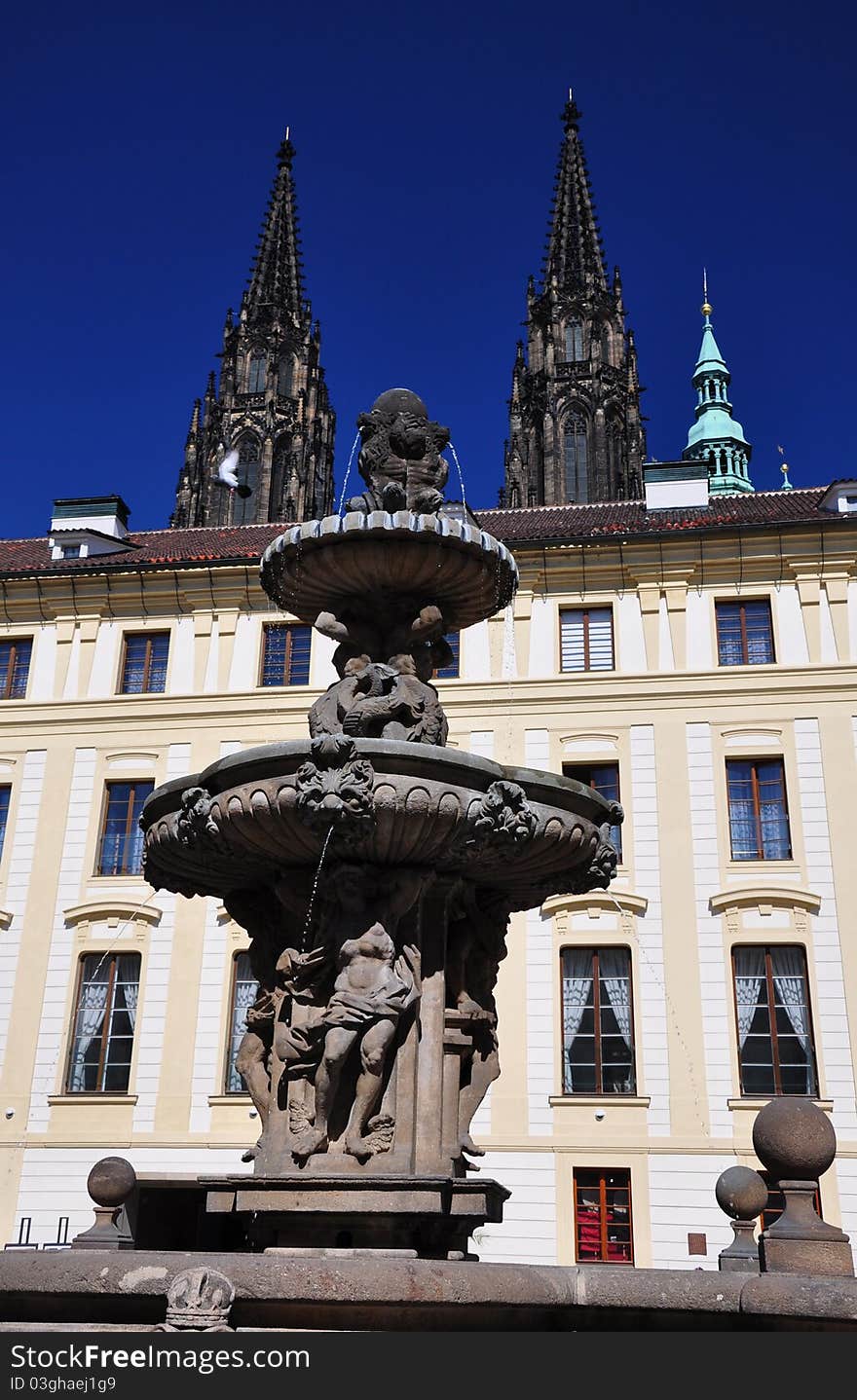 Prague Castle (Hrade) in Prague Czech Republic