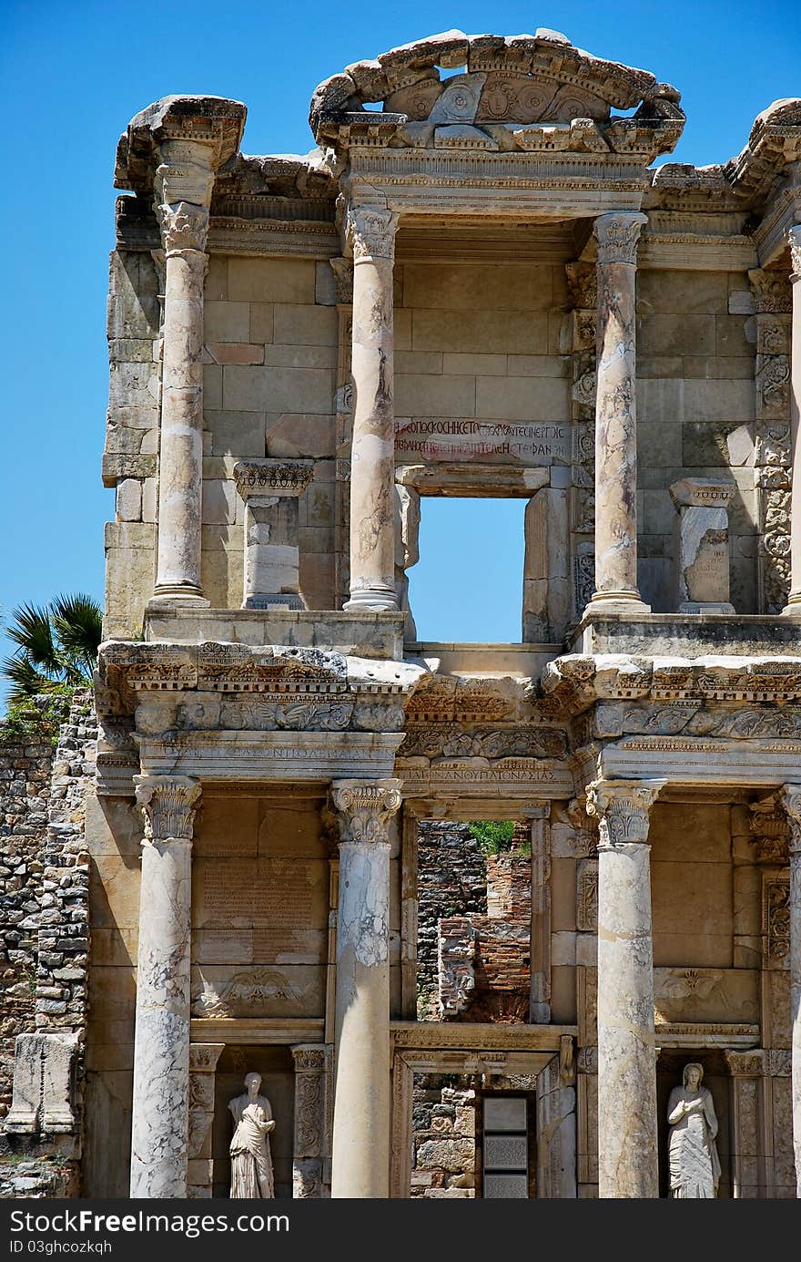 Tourism in Ephesus in Turkey. Tourism in Ephesus in Turkey