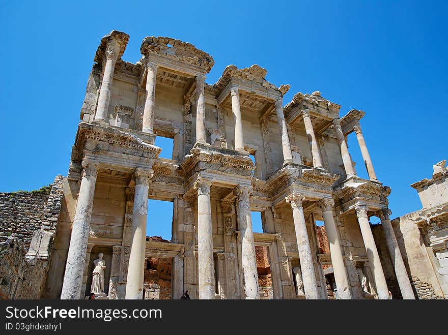 The Celsus Library in Ephesus