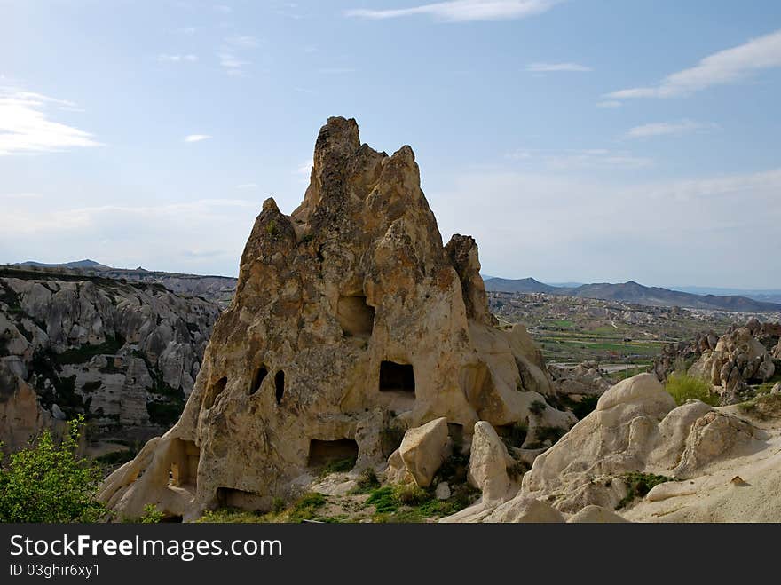 Tourism in Cappadocia in Turkey. Tourism in Cappadocia in Turkey