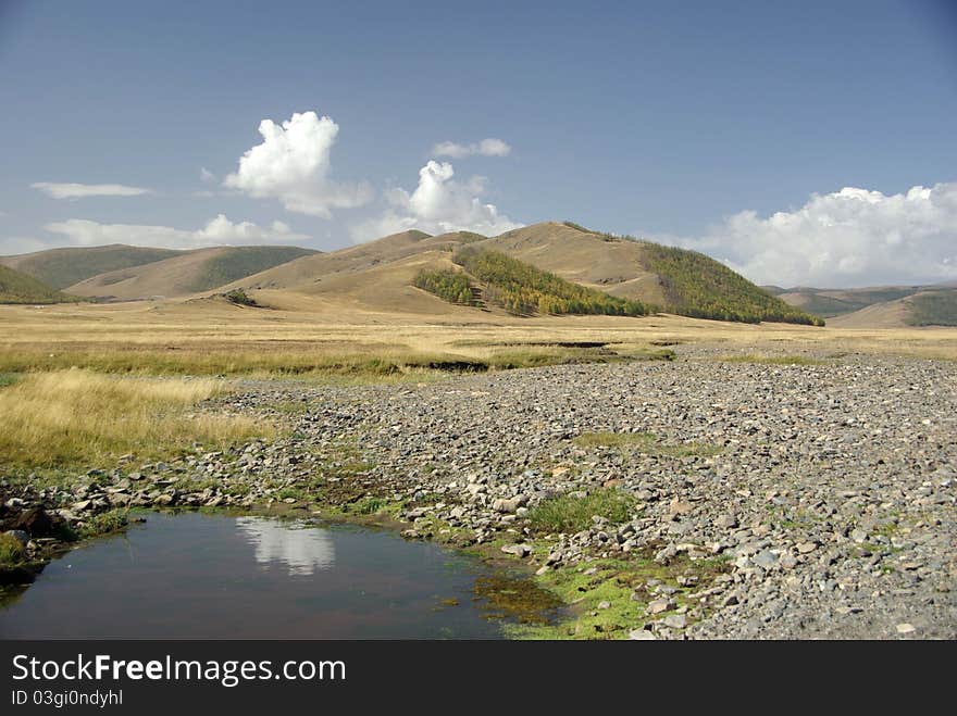 Landscape In Mongolia