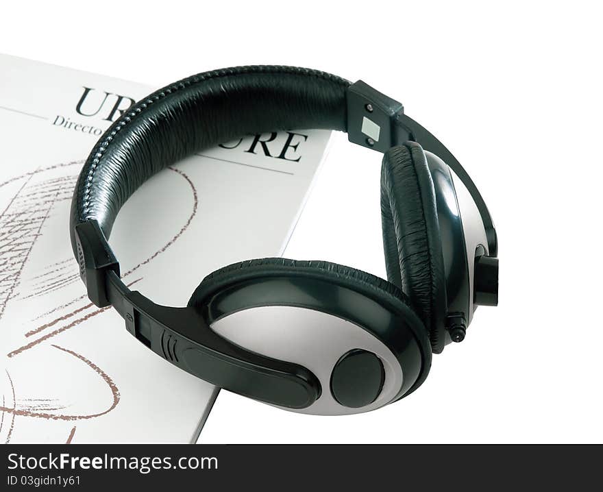 Headphone set isolated