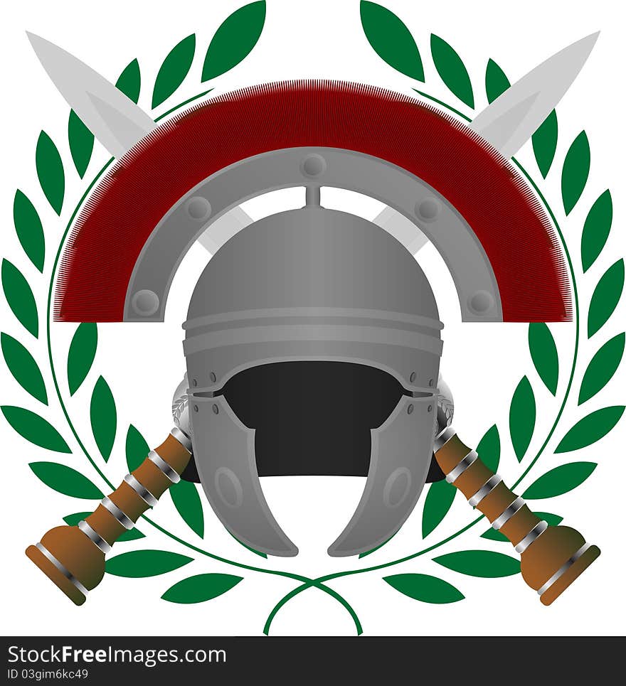 Roman glory. vector illustration for web