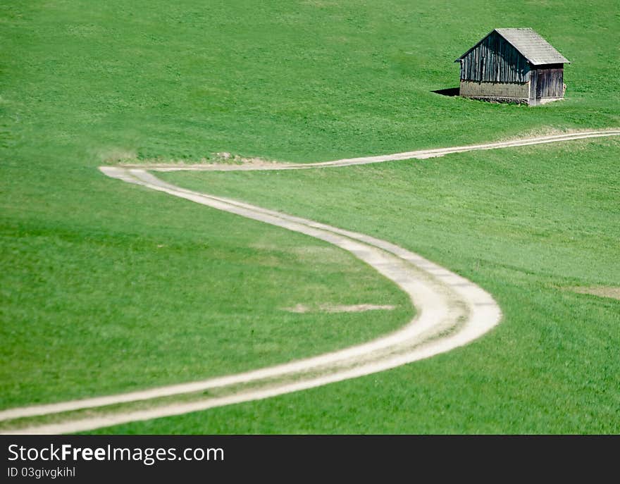 Crooked Rural Road