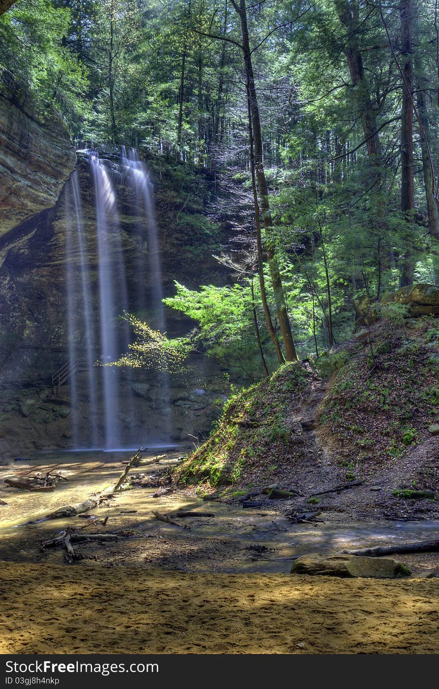 Ash Cave in Hocking HIlls Ohio