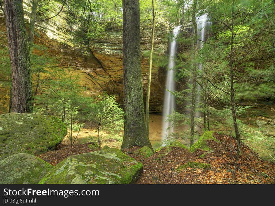 Ash Cave in Hocking HIlls Ohio