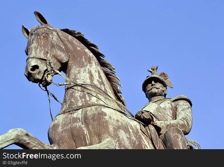 Fragment of Monument to Nicholas I of Russia, Saint Petersburg