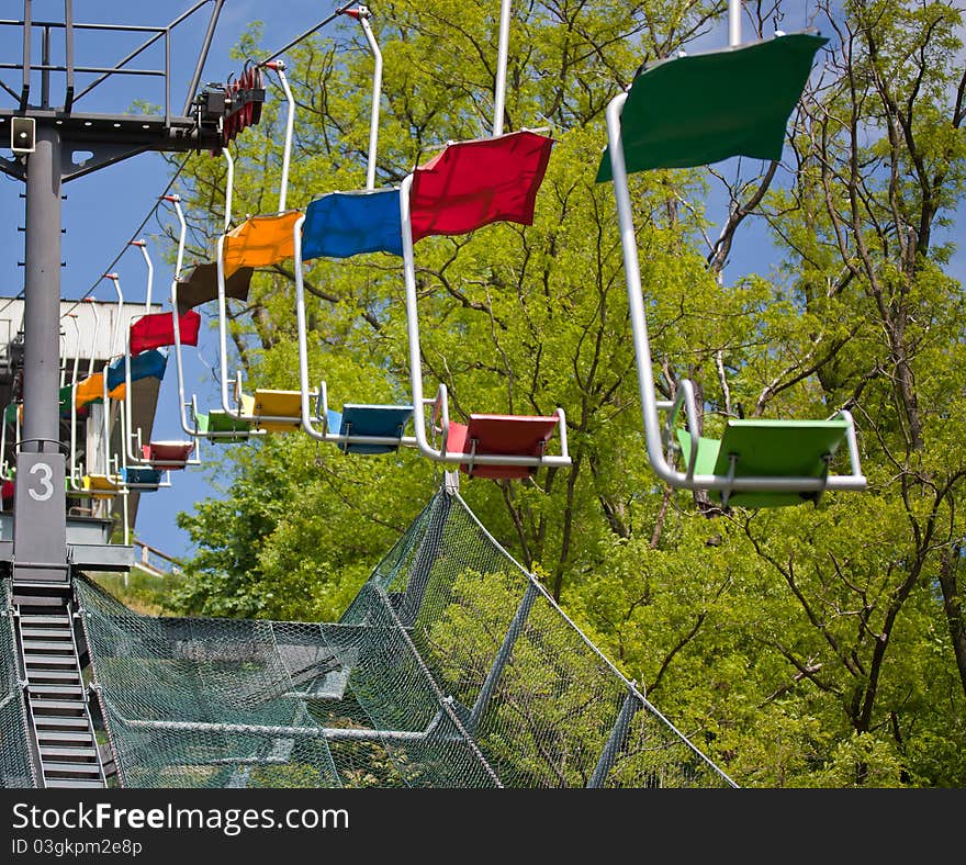 Coloured funicular