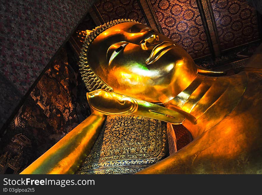 Golden Reclining Buddha Wat Pho