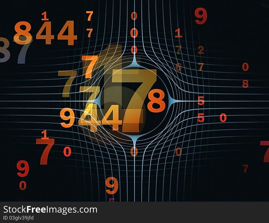 Interplay of numbers and geometric grids on the subject of science, computing and modern technologies. Interplay of numbers and geometric grids on the subject of science, computing and modern technologies