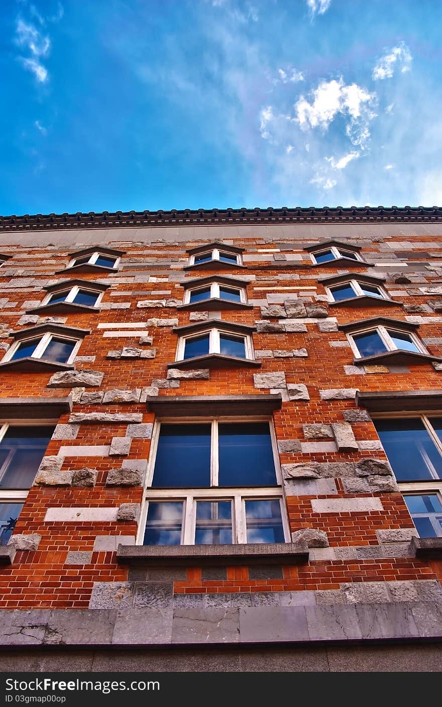 Photo of Slovenian national library. Photo of Slovenian national library